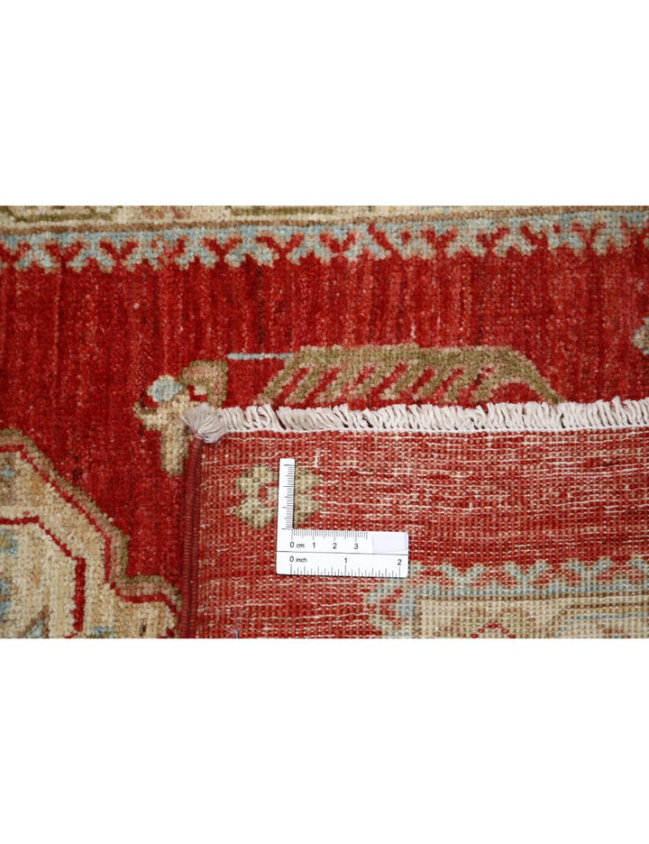 Afghan Ziegler Rug 2' 8" x 6' 6" Hand-Knotted | No. AT92988