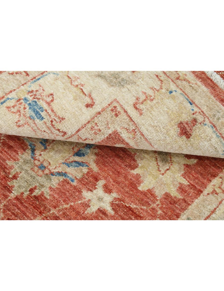 Afghan Ziegler Rug 2' 7" x 3' 9" Hand-Knotted | No. AT70205