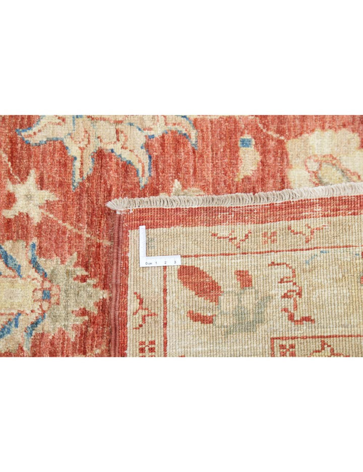 Afghan Ziegler Rug 2' 7" x 3' 9" Hand-Knotted | No. AT70205