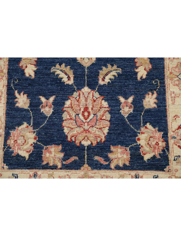 Afghan Ziegler Rug 2' 7" x 4' 4" Hand-Knotted | No. AT62866