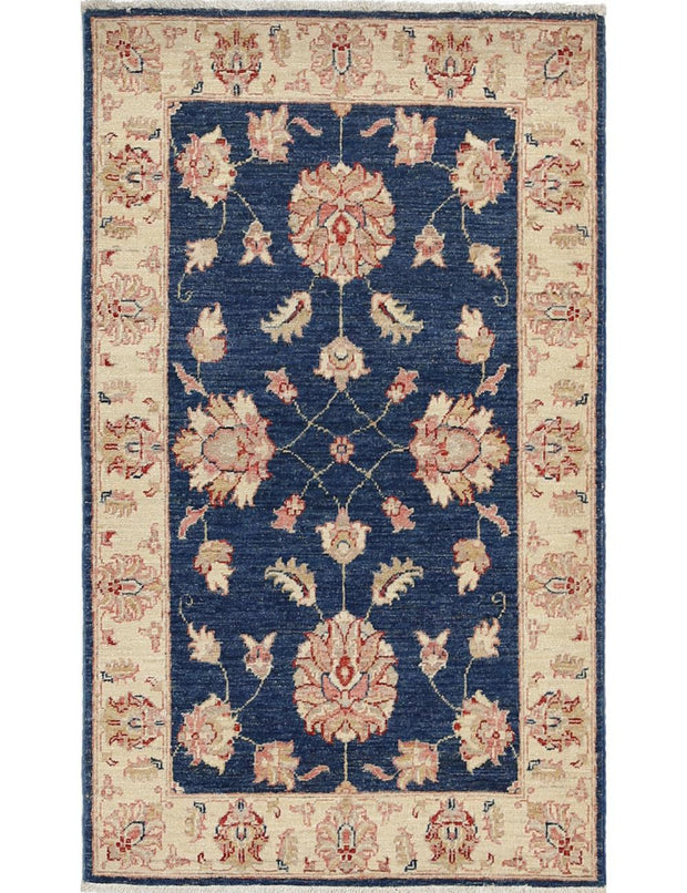 Hand Knotted Ziegler Farhan Wool Rug 2' 7" x 4' 4" - No. AT62866