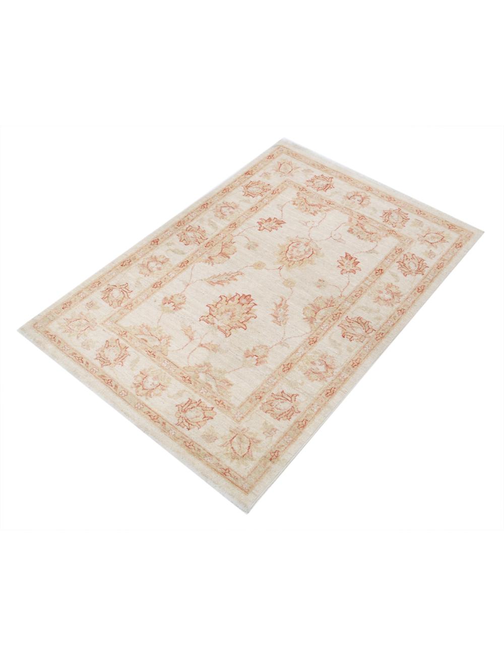 Afghan Ziegler Rug 2' 8" x 3' 10" Hand-Knotted | No. AT76089