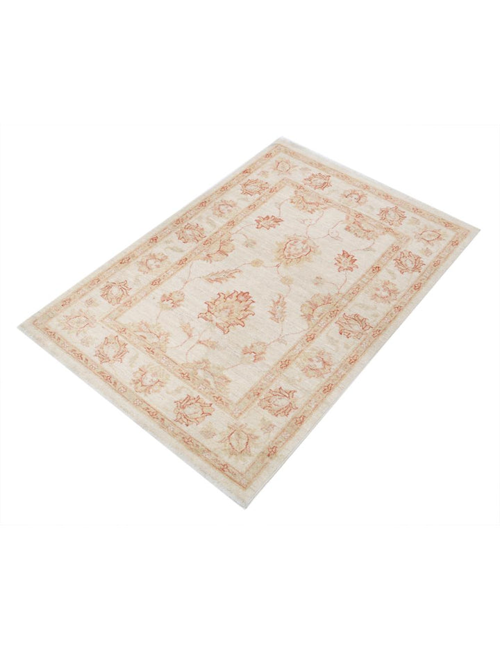 Afghan Ziegler Rug 2' 8" x 3' 10" Hand-Knotted | No. AT76089