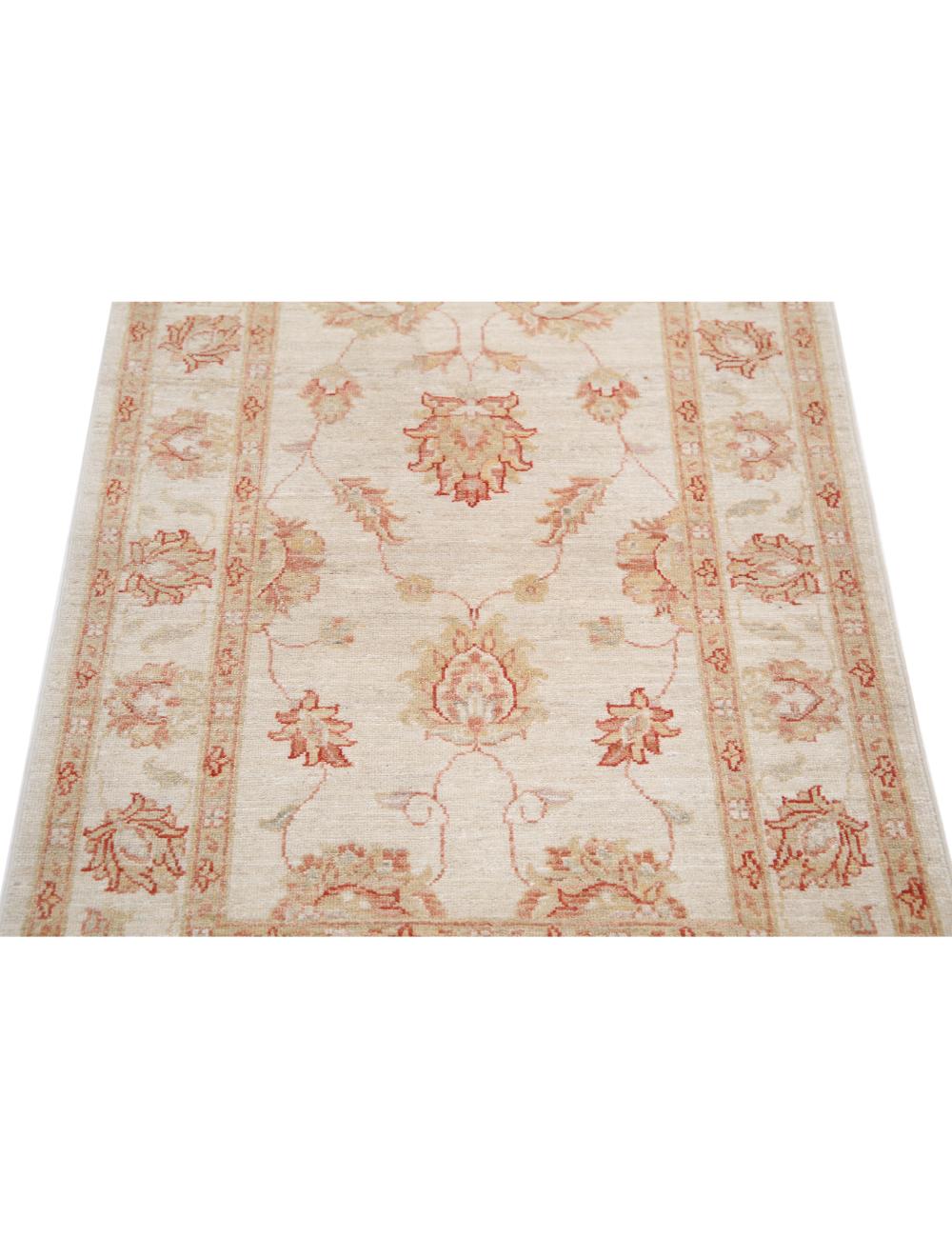 Afghan Ziegler Rug 2' 8" x 3' 10" Hand-Knotted | No. AT76089