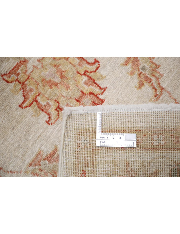 Afghan Ziegler Rug 2' 8" x 3' 10" Hand-Knotted | No. AT76089