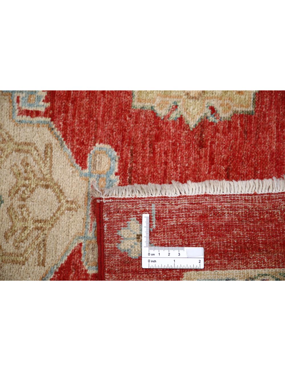 Afghan Ziegler Rug 2' 11" x 7' 9" Hand-Knotted | No. AT17358