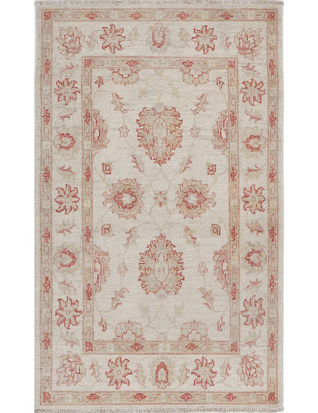 Hand Knotted Ziegler Farhan Wool Rug 2' 7" x 4' 3" - No. AT57088