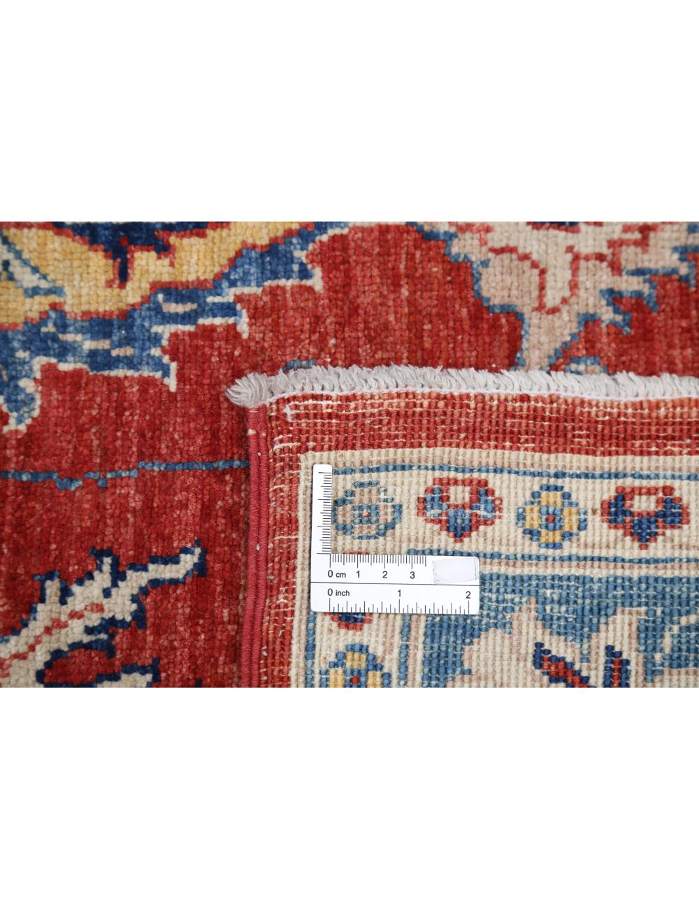 Afghan Ziegler Farhan Rug 3' 4" x 5' 0" Hand-Knotted | No. AT74888
