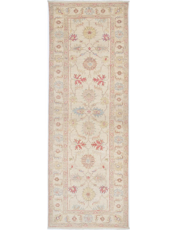 Hand Knotted Ziegler Farhan Wool Rug 2' 7" x 8' 2" - No. AT94629