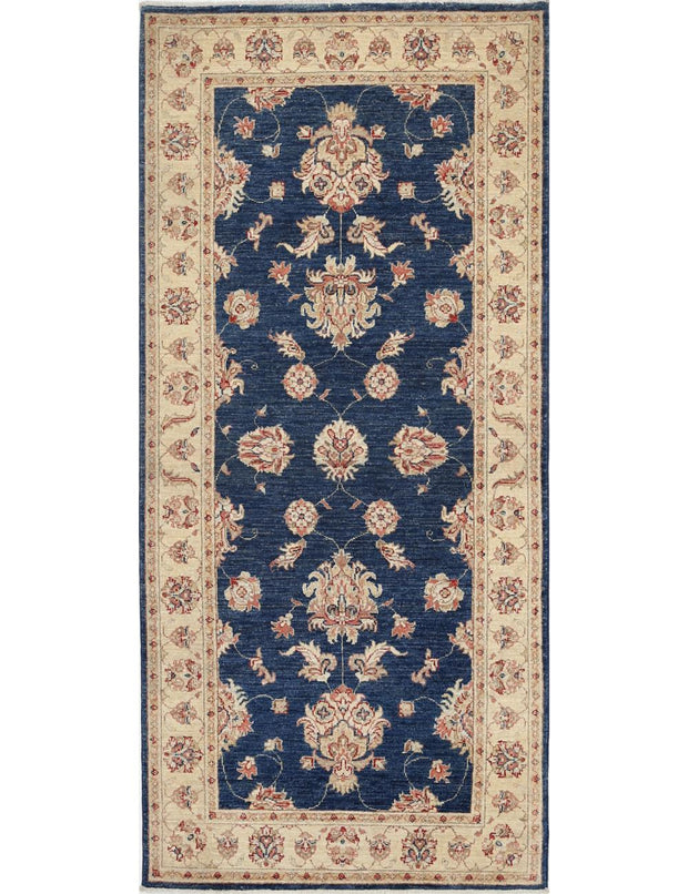 Hand Knotted Ziegler Farhan Wool Rug 3' 2" x 6' 11" - No. AT72359