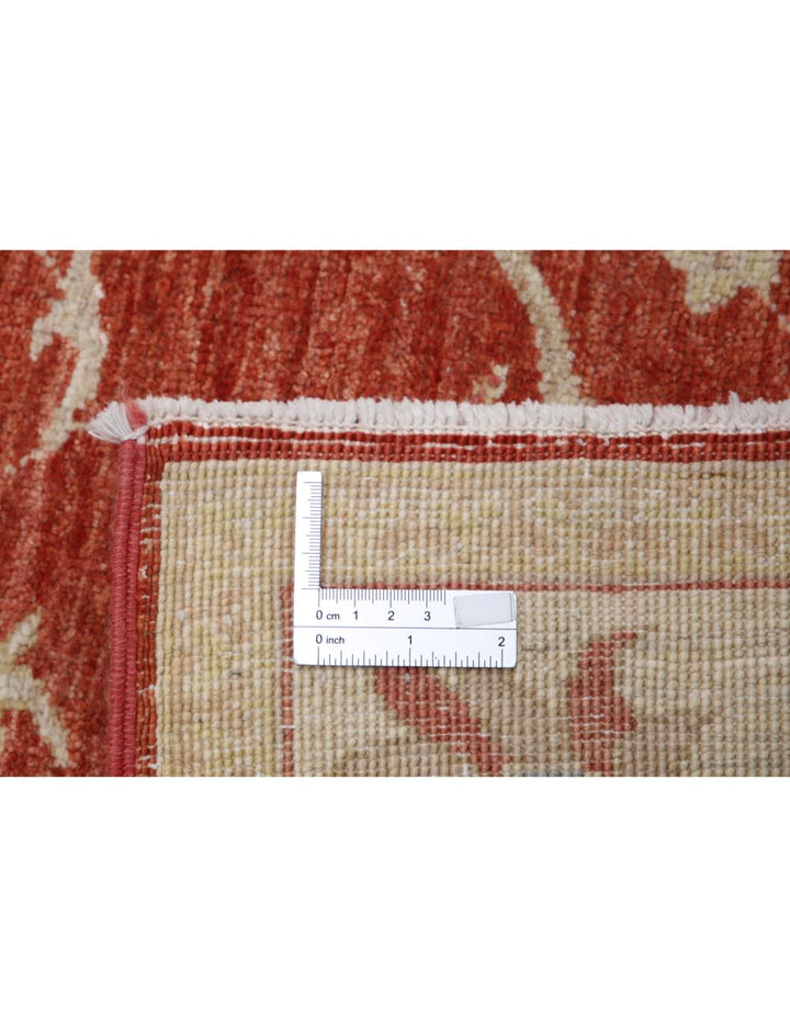 Afghan Ziegler Rug 2' 8" x 4' 7" Hand-Knotted | No. AT22110
