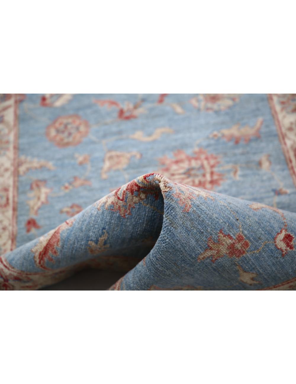 Afghan Ziegler Rug 2' 6" x 9' 9" Hand-Knotted | No. AT65844