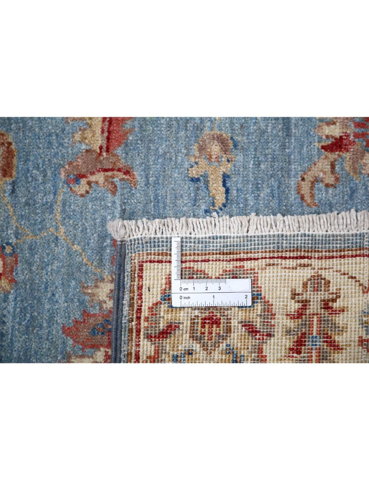 Afghan Ziegler Rug 2' 6" x 9' 9" Hand-Knotted | No. AT65844