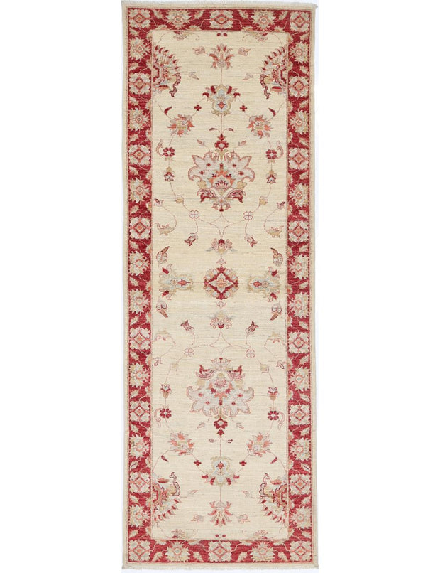 Hand Knotted Ziegler Farhan Wool Rug 2' 7" x 8' 4" - No. AT83635