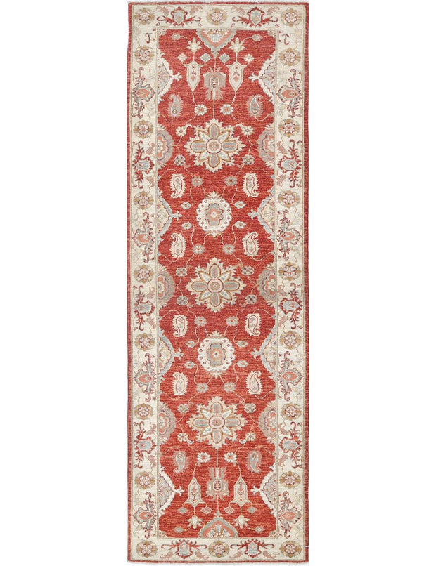 Hand Knotted Ziegler Farhan Wool Rug 2' 7" x 8' 0" - No. AT81374
