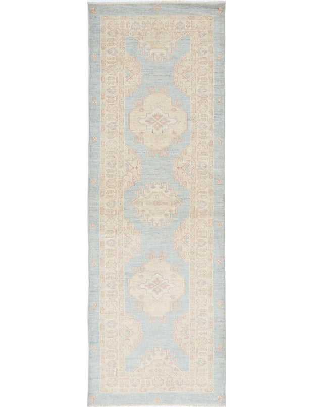 Hand Knotted Ziegler Farhan Wool Rug 2' 7" x 8' 0" - No. AT50867