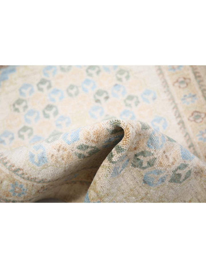 Afghan Ziegler Rug 2' 9" x 8' 0" Hand-Knotted | No. AT68781