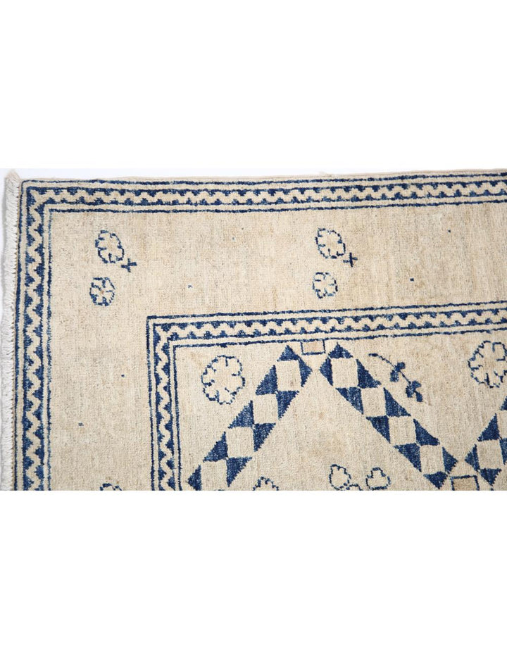Afghan Ziegler Rug 2' 6" x 9' 11" Hand-Knotted | No. AT20780