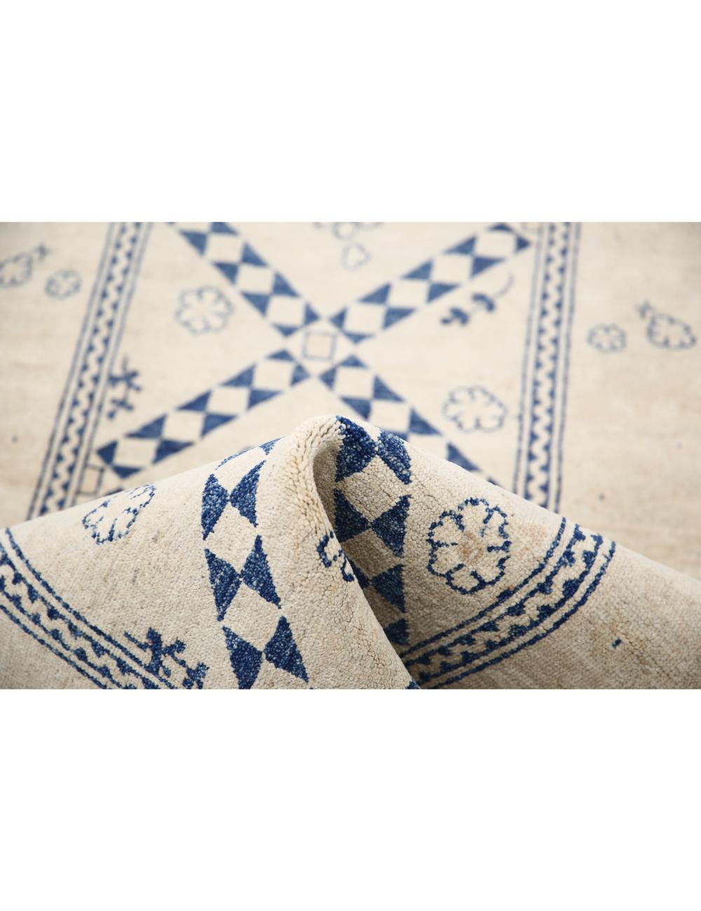 Afghan Ziegler Rug 2' 6" x 9' 11" Hand-Knotted | No. AT20780