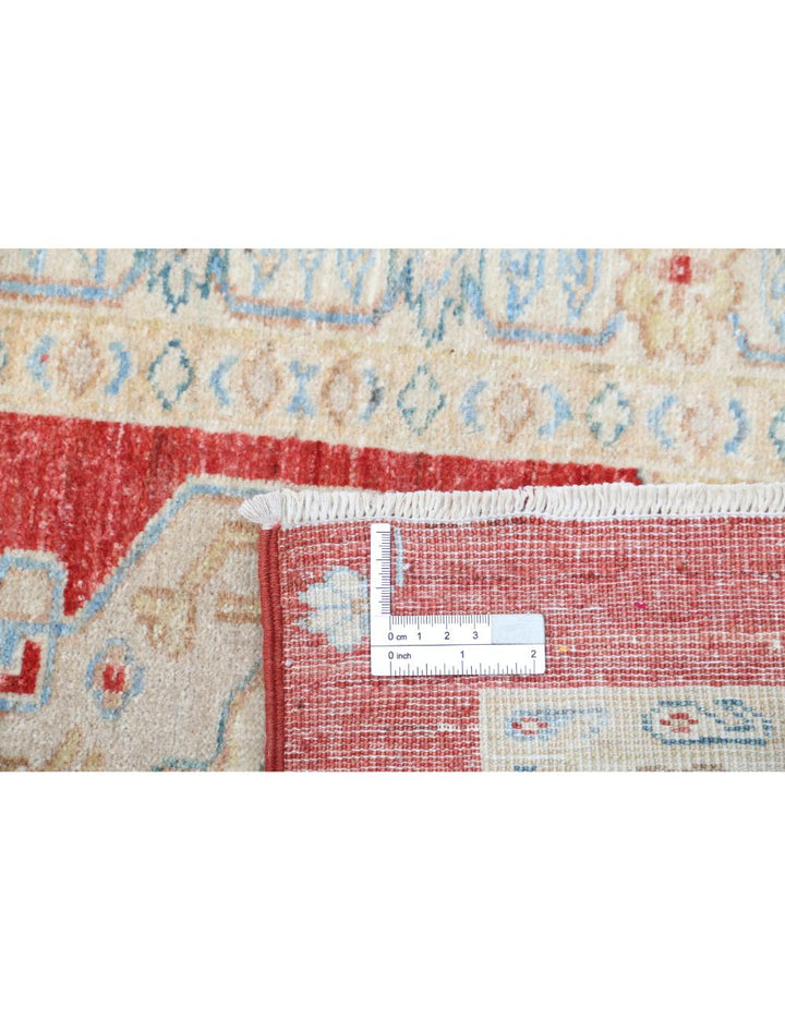 Afghan Ziegler Rug 2' 8" x 7' 9" Hand-Knotted | No. AT28817