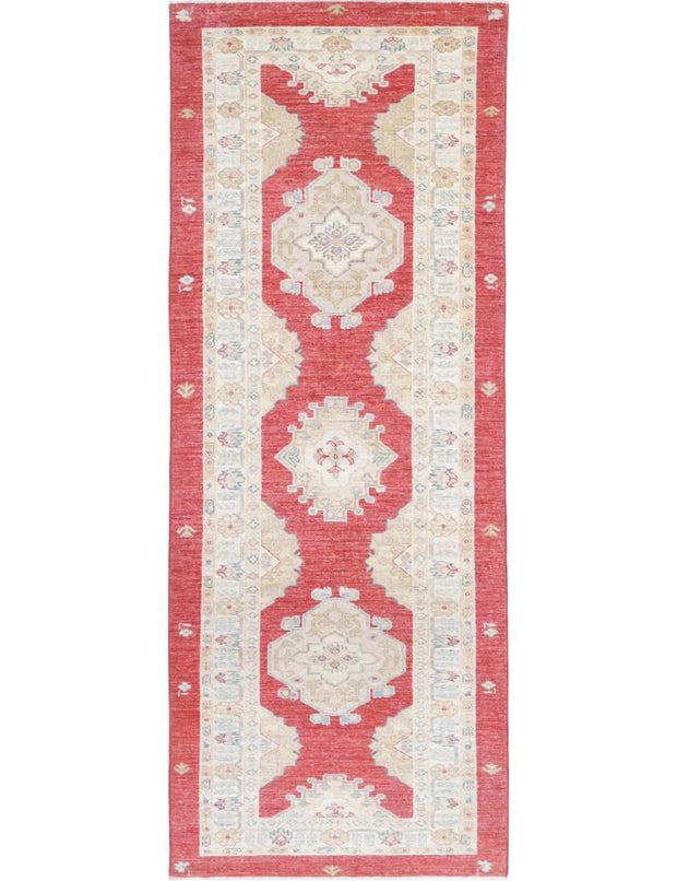 Hand Knotted Ziegler Farhan Wool Rug 2' 8" x 7' 9" - No. AT28817