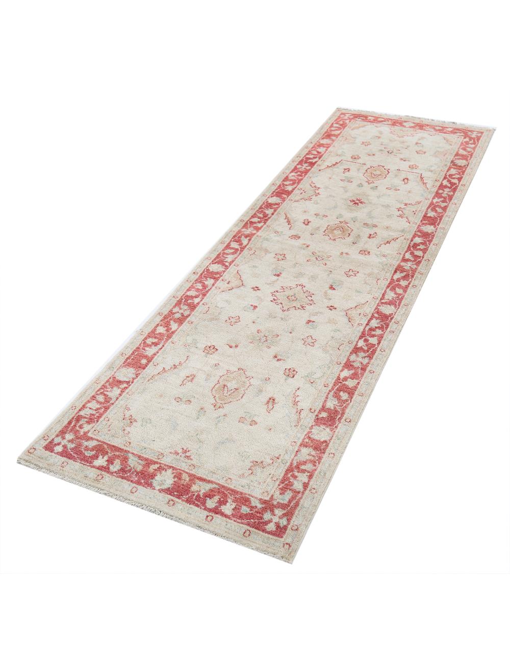 Afghan Ziegler Rug 2' 6" x 7' 10" Hand-Knotted | No. AT34912