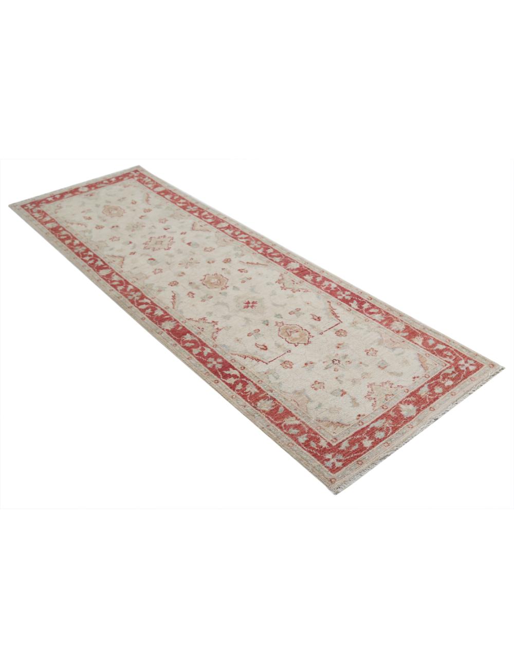 Afghan Ziegler Rug 2' 6" x 7' 10" Hand-Knotted | No. AT34912