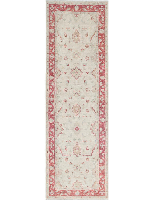 Hand Knotted Ziegler Farhan Wool Rug 2' 6" x 7' 10" - No. AT34912