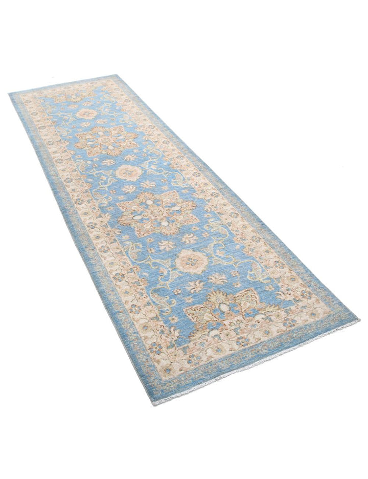 Afghan Ziegler Farhan Rug 2' 9" x 8' 0" Hand-Knotted | No. AT67788