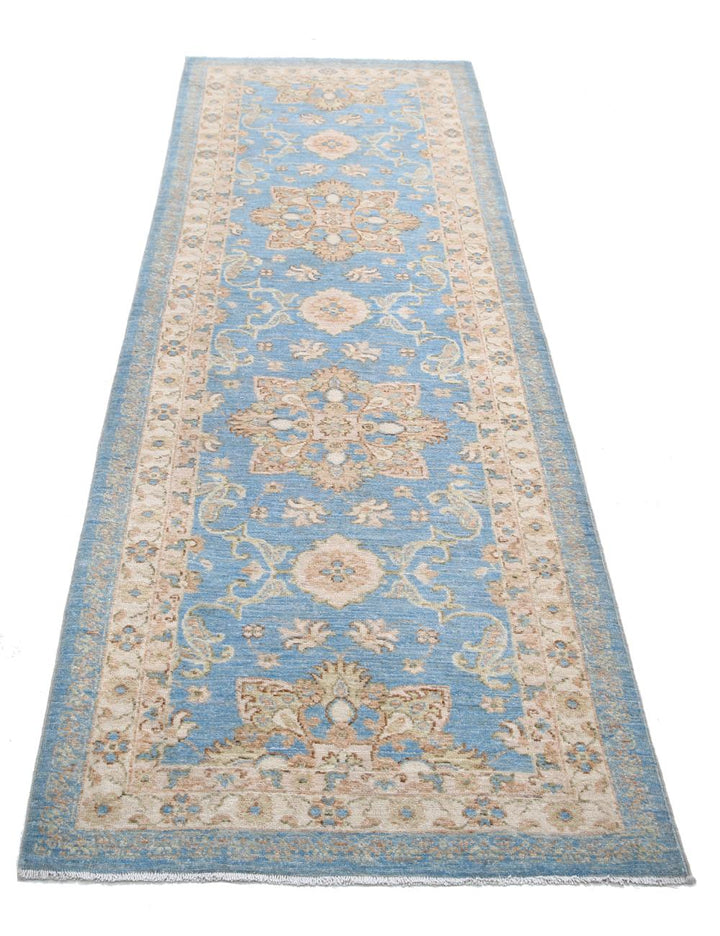 Afghan Ziegler Farhan Rug 2' 9" x 8' 0" Hand-Knotted | No. AT67788