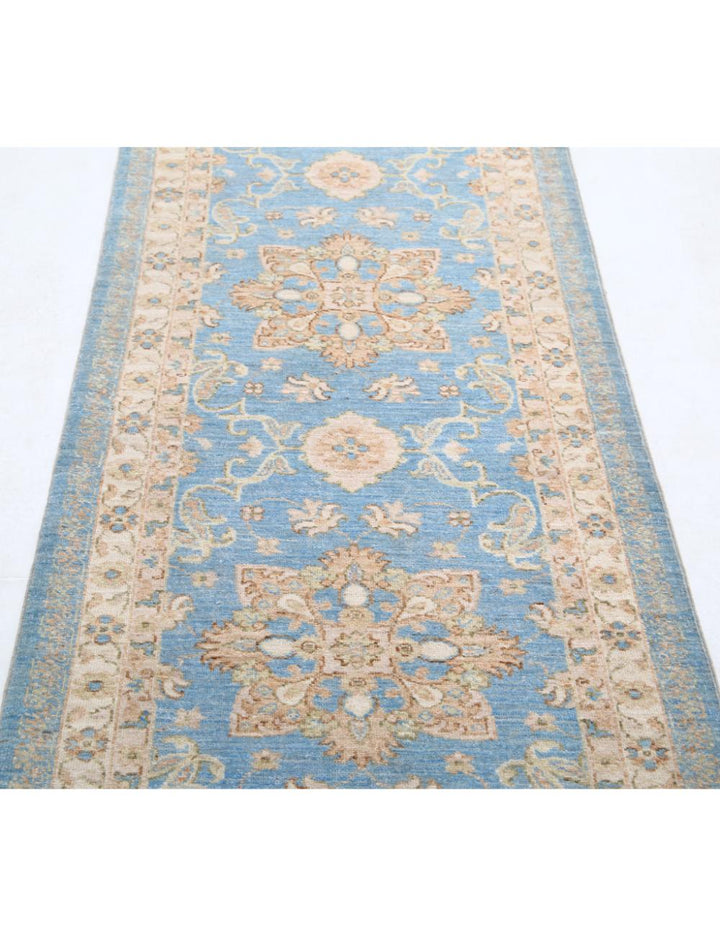 Afghan Ziegler Farhan Rug 2' 9" x 8' 0" Hand-Knotted | No. AT67788