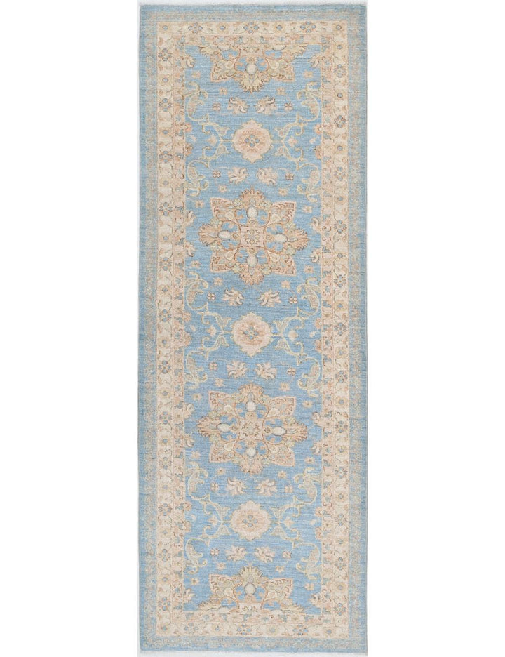 Afghan Ziegler Farhan Rug 2' 9" x 8' 0" Hand-Knotted