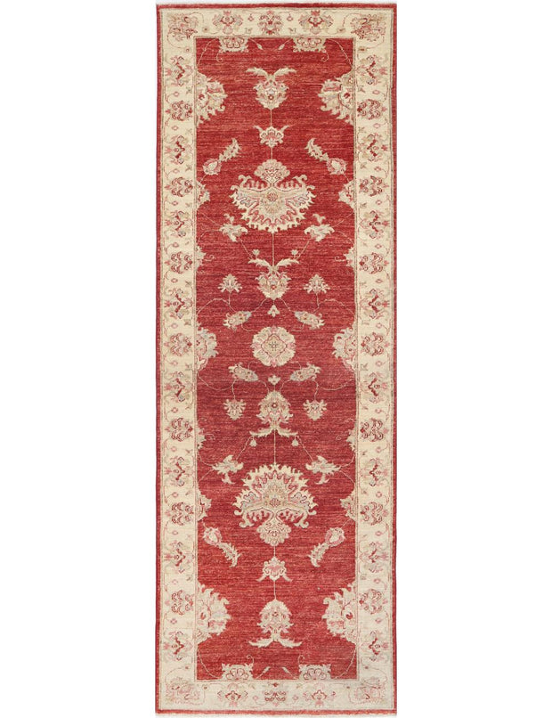 Hand Knotted Ziegler Farhan Wool Rug 2' 7" x 7' 10" - No. AT68718