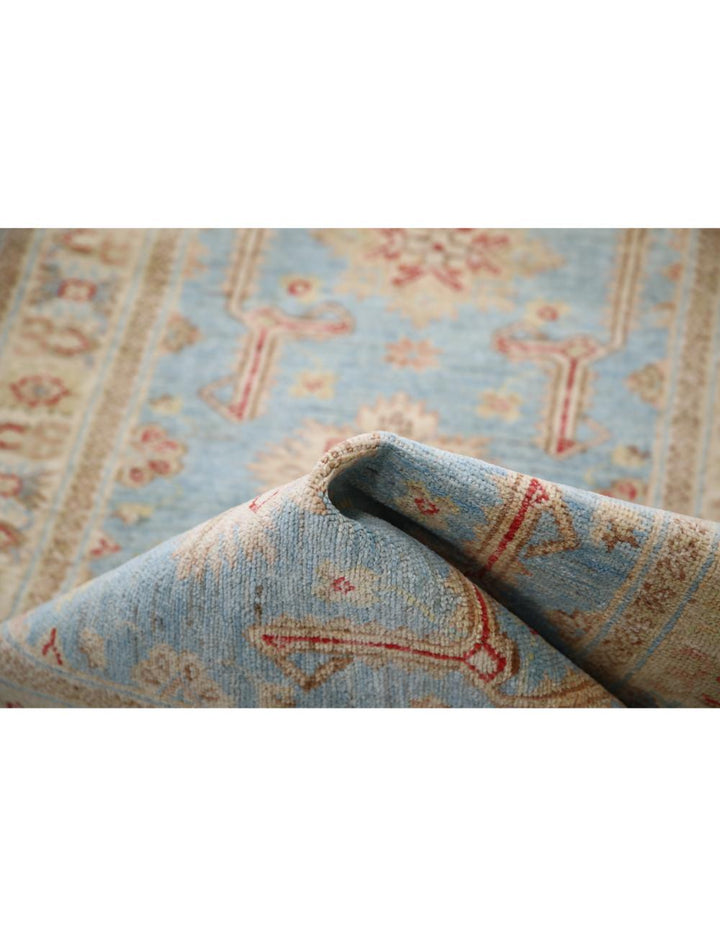Afghan Ziegler Rug 2'7" x 7'11" Hand-Knotted | No. AT36089