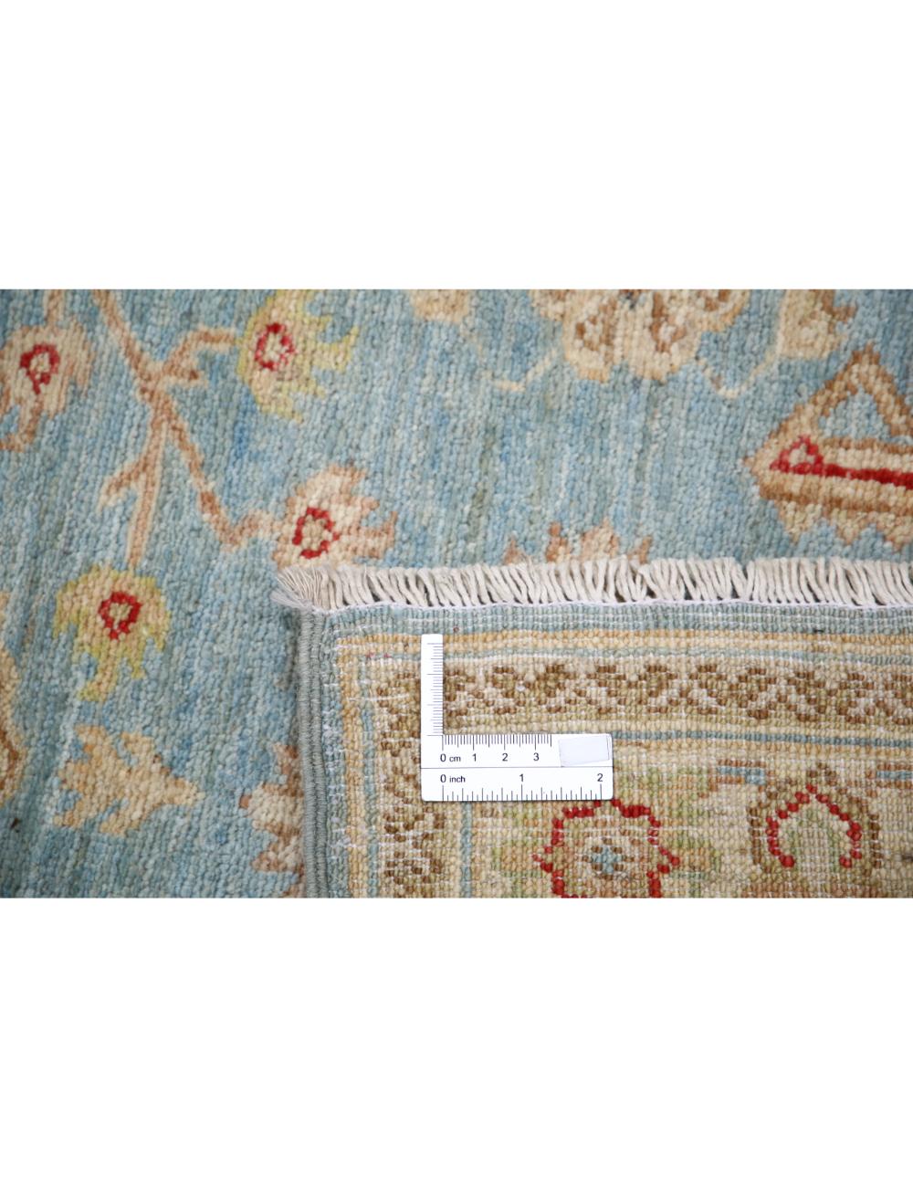 Afghan Ziegler Rug 2'7" x 7'11" Hand-Knotted | No. AT36089