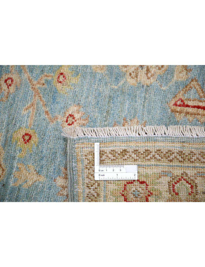Afghan Ziegler Rug 2'7" x 7'11" Hand-Knotted | No. AT36089