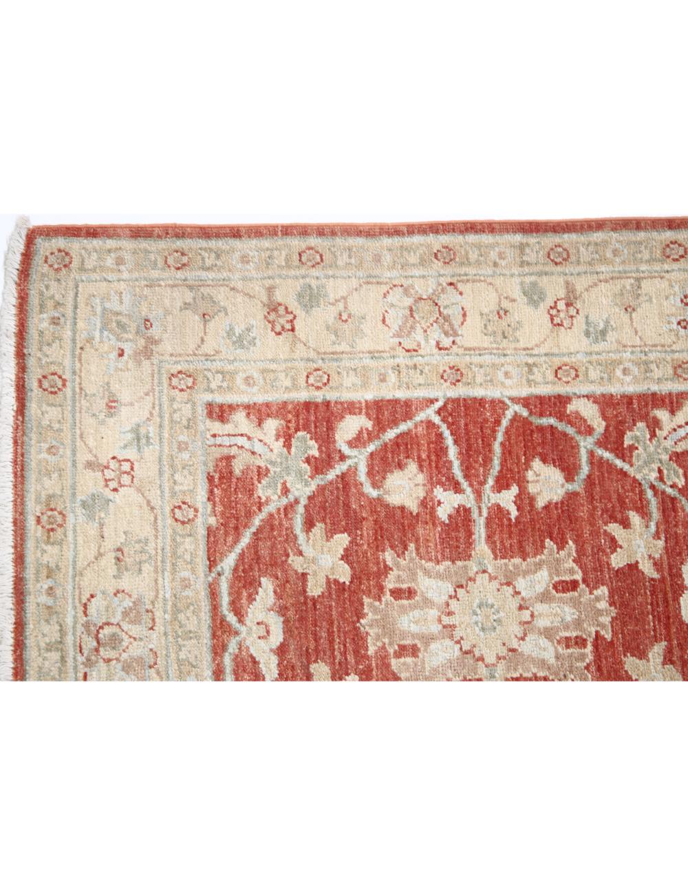 Afghan Ziegler Rug 2' 6" x 7' 11" Hand-Knotted | No. AT75095