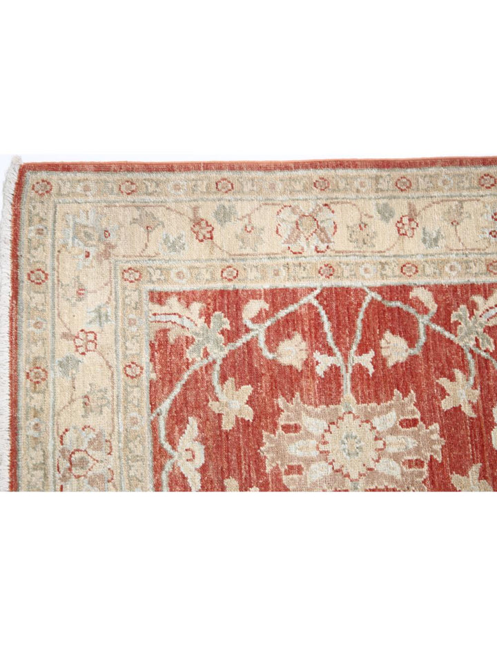 Afghan Ziegler Rug 2' 6" x 7' 11" Hand-Knotted | No. AT75095