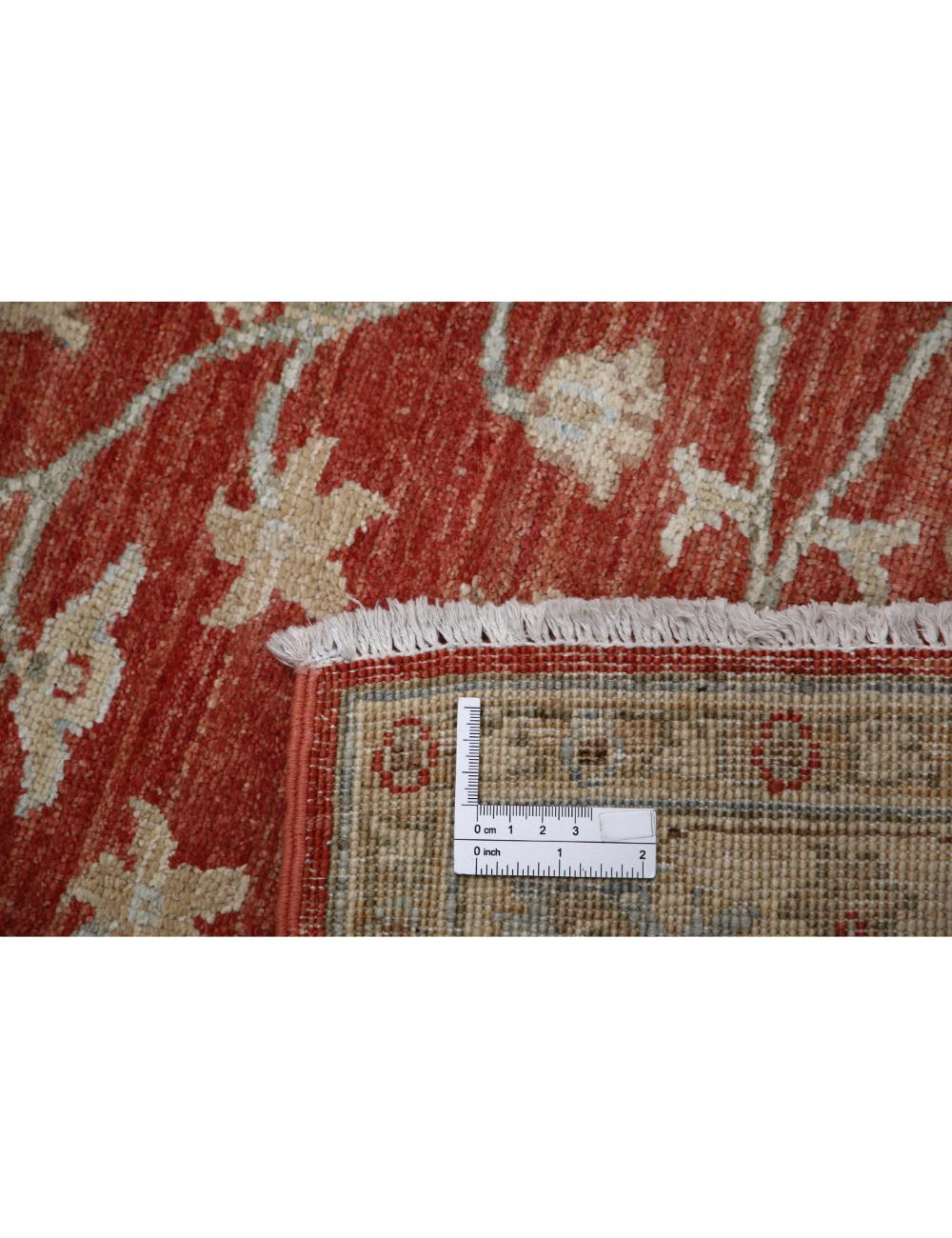 Afghan Ziegler Rug 2' 6" x 7' 11" Hand-Knotted | No. AT75095