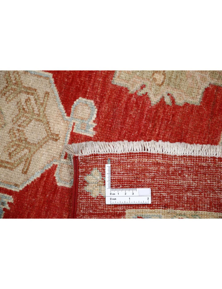 Afghan Ziegler Rug 2' 8" x 7' 9" Hand-Knotted | No. AT11083