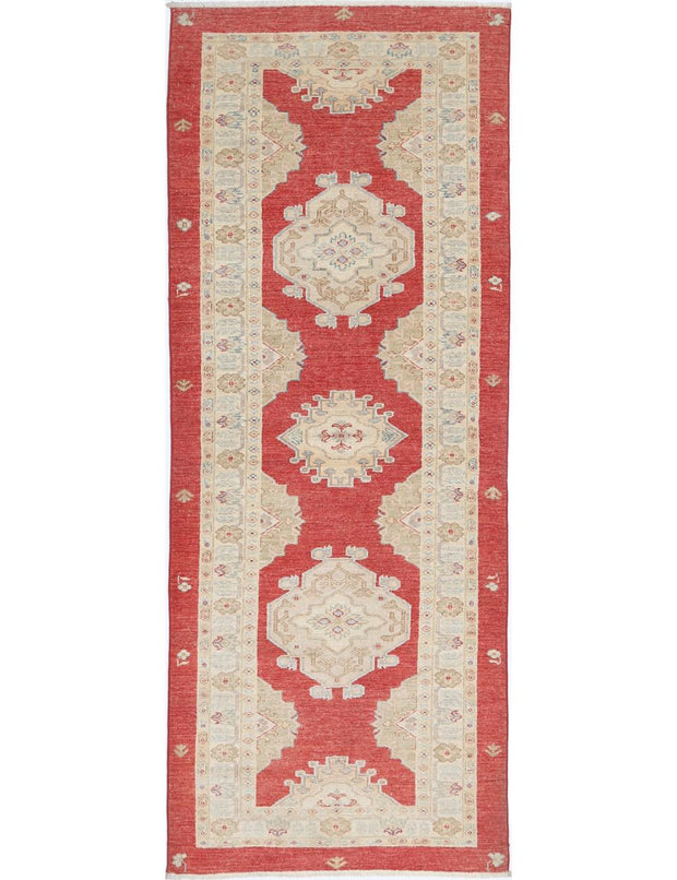Hand Knotted Ziegler Farhan Wool Rug 2' 8" x 7' 9" - No. AT11083