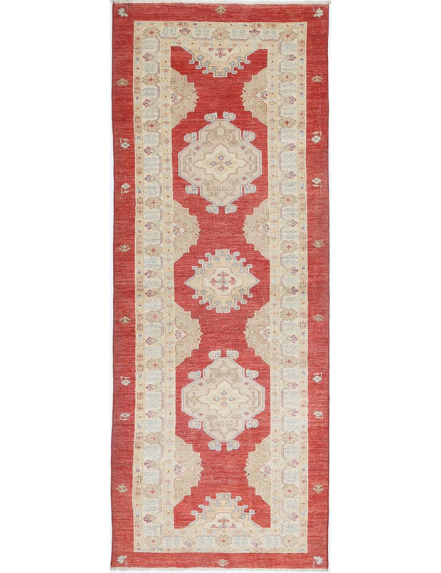 Hand Knotted Ziegler Farhan Wool Rug 2' 10" x 10' 7" - No. AT98874