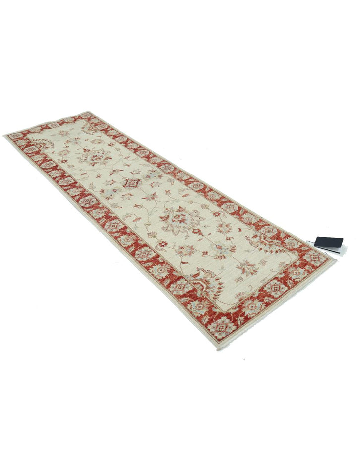 Afghan Ziegler Rug 2' 5" x 7' 10" Hand-Knotted | No. AT32405