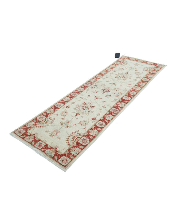 Afghan Ziegler Rug 2' 5" x 7' 10" Hand-Knotted | No. AT32405