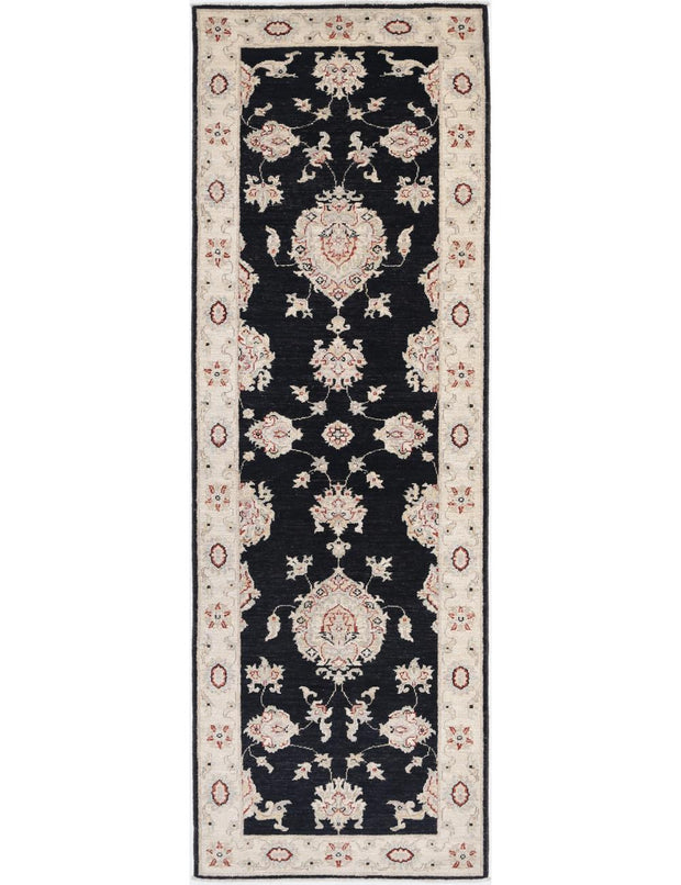 Hand Knotted Ziegler Farhan Wool Rug 2' 7" x 8' 3" - No. AT39475