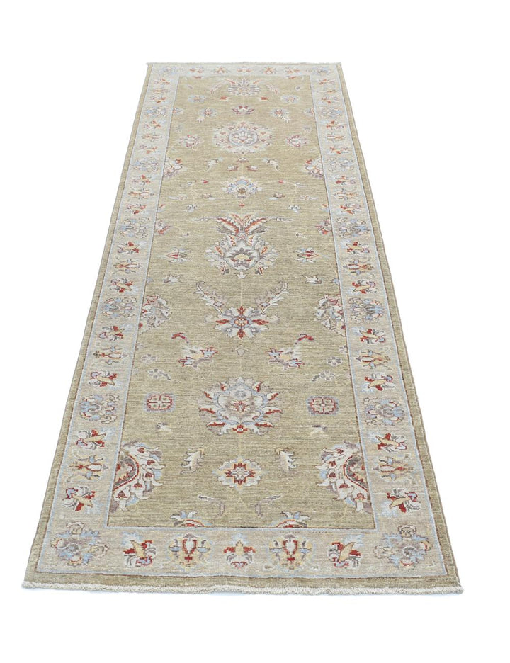 Afghan Ziegler Rug 2' 6" x 8' 0" Hand-Knotted | No. AT95922