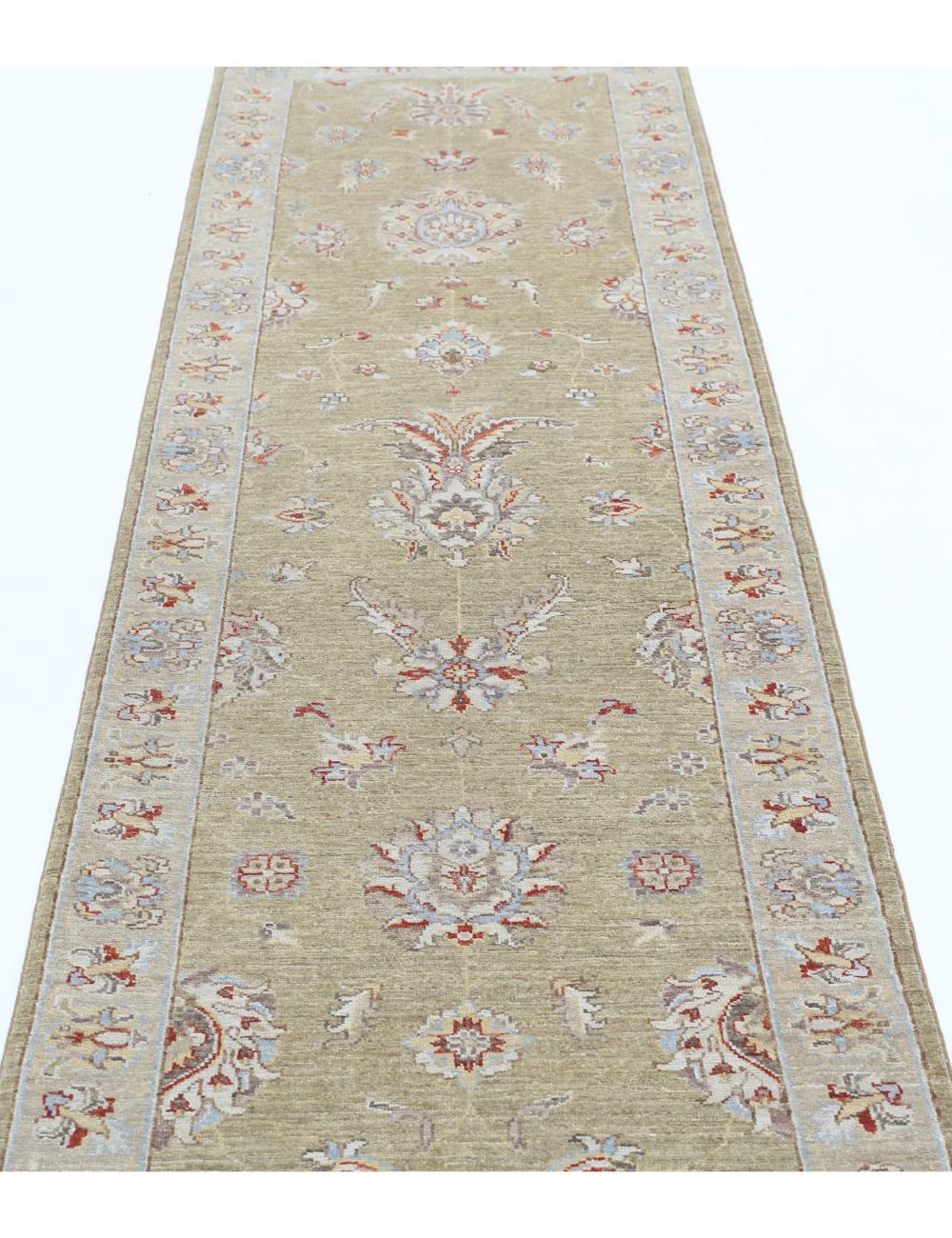 Afghan Ziegler Rug 2' 6" x 8' 0" Hand-Knotted | No. AT95922