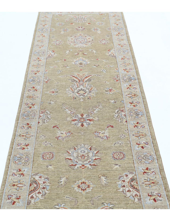 Afghan Ziegler Rug 2' 6" x 8' 0" Hand-Knotted | No. AT95922