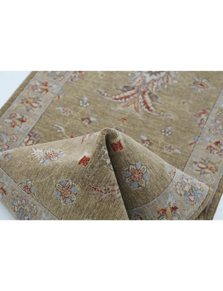 Afghan Ziegler Rug 2' 6" x 8' 0" Hand-Knotted | No. AT95922
