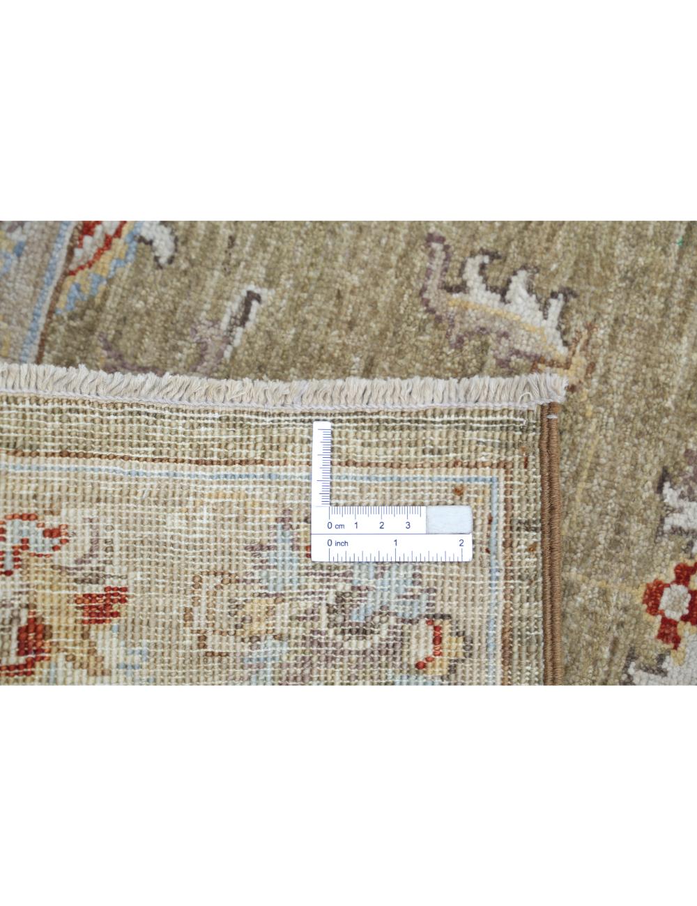 Afghan Ziegler Rug 2' 6" x 8' 0" Hand-Knotted | No. AT95922